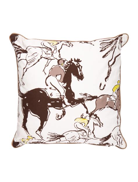 grey hermes throw|hermes equestrian pillow.